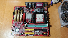 Материнські плати Материнские платы ^/--/^ Материнская плата MSI  K /--/ 8 /--/ MM /--/ 3-V VER:2.x  (OEM)  (S /--/ 754)   (Читать описание) ^_^^^ Материнська плата MSI K /--/ 8 /--/ MM /--/ 3-V VER:2.x (OEM) (S /--/ 754) (Читати опис) - фото фото фото