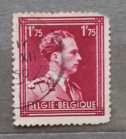Бенілюкс Бенилюкс ^/--/^ Бельгия 1950 г - Король Леопольд III  (1901-1983), гаш ^_^^^ Бельгія 1950 - Король Леопольд III (1901-1983), гаш - фото фото фото