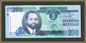 Мозамбік Мозамбик ^/--/^ Мозамбик 200 метикалов 2006 P-146 UNC ^_^^^ Мозамбік 200 метикалів 2006 P-146 UNC - фото фото фото