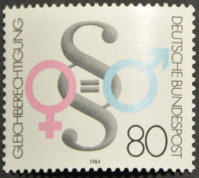 Інше Другое ^/--/^ ФРГ равноправие между мужчинами и женщинами 1984 ^_^^^ ФРН рівноправність між чоловіками і жінками 1984 - фото фото фото
