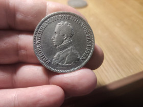 Німецька імперія (-) Германская империя (-) ^/--/^ талер  Фридрих Вильгельм пушки 1818 /--/ г  А ^_^^^ талер Фрідріх Вільгельм гармати 1818 А - фото фото фото