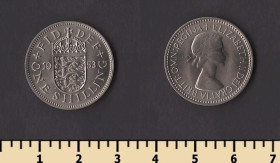 Єлизавета II (після ) Елизавета II (после ) ^/--/^ Великобритания 1 шиллинг 1953 ^_^^^ Велика Британія 1 шилінг 1953 - фото фото фото