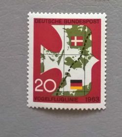 Фауна Фауна ^/--/^ Германия ФРГ Пшеница Флаг 1963 ^_^^^ Німеччина ФРН Пшениця Прапор 1963 - фото фото фото