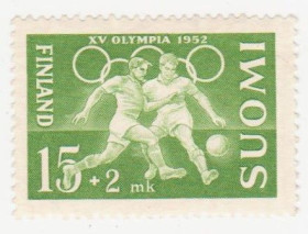 Скандинавія Скандинавия ^/--/^ Финляндия 1951 г. № 407 ** ^_^^^ Фінляндія 1951 No 407 ** - фото фото фото