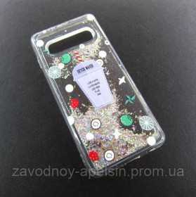 Чохли, бампера Чехлы, бампера ^/--/^ Samsung G /--/ 973 S /--/ 10 чехол Аквариум плавающие блестки ^_^^^ Samsung G /--/ 973 S /--/ 10 чохол Акваріум плаваючі блискавки - фото фото фото
