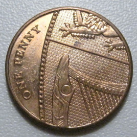 Єлизавета II (після ) Елизавета II (после ) ^/--/^ Велика Британія 1 пенні 2011 року 43253 ^_^^^ Великобритания 1 пенни 2011 года 43253 - фото фото фото