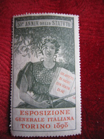 Інше Другое ^/--/^ ВИНЬЕТКА .ЕВРОПА . ИТАЛИЯ. ТУРИН 1898 Г. ^_^^^ Віньєтка.ЄВРОПА. ІТАЛІЯ. Турин 1898 - фото фото фото