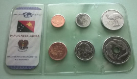 Австралія і Океанія Австралия и Океания ^/--/^ Набор ПАПУА-НОВАЯ ГВИНЕЯ из серии - Das Geld Der Welt - набір ПАПУА-НОВА ГВІНЕЯ блистер запайка ^_^^^ Набор ПАПУА-НОВАЯ ГВИНЕЯ из серии - Das Geld Der Welt - набор ПАПУА-НОВАЯ ГИНЕЯ блистер запайка - фото фото фото