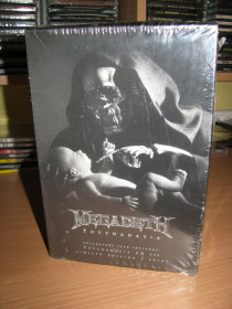 Музичні диски Музыкальные диски ^/--/^ MEGADETH - Youthanasia      (1994 Capitol, LIMITED TOUR EDITION BOX CD + T-Shirt, USA) ^_^^^ MEGADETH - Youthanasia (1994 Capitol, LIMITED TOUR EDITION BOX CD + T-Shirt, USA) - фото фото фото