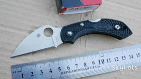 Ножі, мультітули Ножи, мультитулы ^/--/^ Spyderco C /--/ 28 /--/ FPWCBK /--/ 2, Dragonfiy 2 Wharncliffe, VG-10 Satin, FRN Black, Оригінал. Outdoor, EDC, Back Lock ^_^^^ Spyderco C /--/ 28 /--/ FPWCBK /--/ 2, Dragonfiy 2 Wharncliffe, VG-10 Satin, FRN Black, Оригинал. Outdoor, EDC, Back Lock - фото фото фото