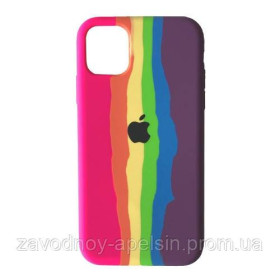 Чохли, бампера Чехлы, бампера ^/--/^ IPhone 11 pro Чохол Веселка Silicone Case (rainbow) ^_^^^ IPhone 11 pro Чехол Веселка Silicone Case (rainbow) - фото фото фото