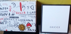 Аксесуари Аксессуары ^/--/^ подарочная коробка упаковка Gucci ^_^^^ Подарункова коробка упаковка Gucci - фото фото фото