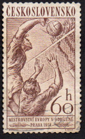 Чехословаччина Чехословакия ^/--/^ Чехословаччина 1958 - Чемпіонат світу з волейболу  (Гб) ^_^^^ Чехословакия 1958 - Чемпионат мира по волейболу (Гб) - фото фото фото
