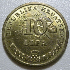 Хорватія Хорватия ^/--/^ Хорватія 10 ліп 1993 року 40945 ^_^^^ Хорватия 10 лип 1993 года 40945 - фото фото фото