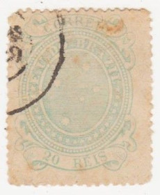 Південна Америка Южная Америка ^/--/^ Бразилия   1890  г. № 92 А гашеная ^_^^^ Бразилія 1890 р. No 92 А гашена - фото фото фото