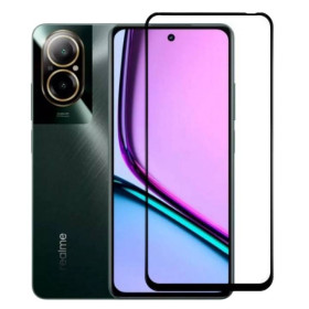 Чохли, бампера Чехлы, бампера ^/--/^ Захисне скло Fiji Premium для Realme C /--/ 67 (RMX /--/ 3890) повне проклеювання Anti-Static чорний ^_^^^ Защитное стекло Fiji Premium для Realme C /--/ 67 (RMX /--/ 3890) полное проклеивание Anti-Static черный - фото фото фото