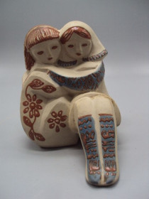 Статуетки, Скульптури, Фігурки, Фарфор Статуэтки, Скульптуры, Фигурки, Фарфор ^/--/^ Фигура керамика статуэтка дружба две девочки воссоединение украины с россией высота 14,7 см №9 ^_^^^ Фігура кераміка статуетка дружба дві дівчинки возз'єднання України з Росією висота 14,7 см No /--/ 9 - фото фото фото