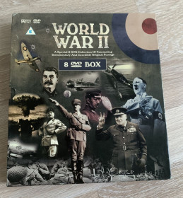 Наукове / Документальне кіно Научное / Документальное кино ^/--/^ WORLD WAR 2 - ДРУГА СВІТОВА ВІЙНА 2003 Р 8 DVD ДИСКІВ ^_^^^ WORLD WAR 2 - Вторая мировая война 2003 Р 8 DVD Дисков - фото фото фото