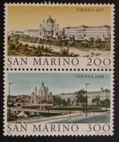 Інше Другое ^/--/^ Сан-Марино Архитектура Вена 1981 ^_^^^ Сан-Марино Архітектура Відень 1981 - фото фото фото
