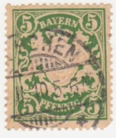 Німецька імперія (-) Германская империя (-) ^/--/^ Германия 1888 г. № 63 гашеная ^_^^^ Німеччина 1888 р. No 63 гашена - фото фото фото