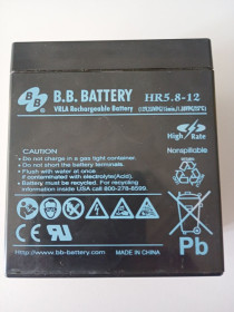 UPS, ИБП UPS, ИБП ^/--/^ Акумуляторна батарея B.B. Battery HR /--/ 5.8-12 12 /--/ V 5.8 /--/ Ah ^_^^^ Аккумулятор Vision CP 12 /--/ V 5 /--/ Ah CP /--/ 1250 /--/ AY - фото фото фото