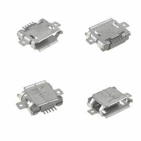 Інші комплектуючі Другие комплектующие ^/--/^ Разъем microUSB MUJ /--/ 102 для планшета, телефона ^_^^^ Роз'єм microUSB MUJ /--/ 102 для планшета, телефону - фото фото фото