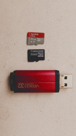 Карти пам'яті Карты памяти ^/--/^ Micro SD SanDisk, Transcend  та флешка усі по 32 gb НЕ справні - фото фото фото