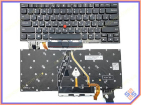 Клавіатури Клавиатуры ^/--/^ Клавиатура для Lenovo ThinkPad X /--/ 1 Carbon 8 /--/ th Gen (RU Black с подсветкой). Оригинал ^_^^^ Клавіатура для Lenovo ThinkPad X /--/ 1 Carbon 8 /--/ th Gen (RU Black з підсвіткою). Оригінал - фото фото фото