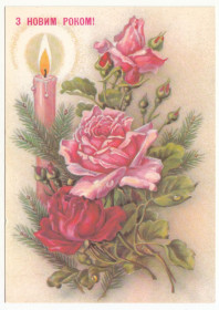 СРСР СССР ^/--/^ Цветы Квіти З новим роком P /--/ 11 /--/ B ^_^^^ Цветы Цветы С новым годом P /--/ 11 /--/ B - фото фото фото