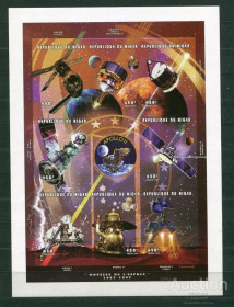 Освоєння космосу Освоение космоса ^/--/^ Нигер Niger  Space 1997 Space  Mi 1333-1340 Apollo 11 Imperf MNH Сv 30.00 ^_^^^ Нігер Niger Space 1997 Space Mi 1333-1340 Apollo 11 Imperf MNH Сv 30.00 - фото фото фото
