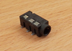 Роз'єми, гнізда Разъемы, гнезда ^/--/^ Гніздо audio 3.5 mm стерео для плати NEW ^_^^^ Гнездо audio 3.5 mm стерео для платы NEW - фото фото фото
