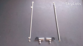 Корпуса Корпуса ^/--/^ 2120 - Петлі кришки матриці з направляючими DELL Latitude E /--/ 6400 ^_^^^ 2120 - Петли крышки матрицы с направляющими DELL Latitude E /--/ 6400 - фото фото фото