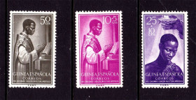 Іспанія Испания ^/--/^ EU  Испания , Испанская Гвинея  1955 г  MNH  - религия ^_^^^ EU Іспанія, Іспанська Гвінея 1955 MNH - релігія - фото фото фото