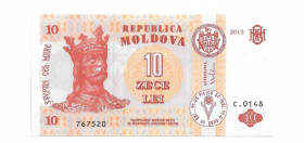 Молдова Молдова ^/--/^ Moldova 10 лей Молдова 2013 UNC нечастий рік випуску ^_^^^ Moldova 10 лей Молдова 2013 UNC нечастый год выпуска - фото фото фото