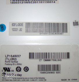 Матриці Матрицы ^/--/^ Матриця 15.4&amp;quot; LG LP /--/ 154 /--/ WX /--/ 7  (TL)B /--/ 2, LED підсвітка ^_^^^ Матрица 15.4&amp;quot; LG LP /--/ 154 /--/ WX /--/ 7 (TL) B /--/ 2, LED подсветка - фото фото фото