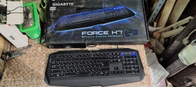 Клавіатури Клавиатуры ^/--/^ Игровая клавиатура с подсветкой Gigabyte Force K /--/ 7 USB № 23191020 ^_^^^ Ігрова клавіатура з підсвічуванням Gigabyte Force K /--/ 7 USB No 23191020 - фото фото фото