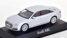 : Закордонні : Зарубежные ^/--/^ iScale 1:43 Audi A /--/ 8 L  (2018) silver ^_^^^ iScale 1:43 Audi A /--/ 8 L (2018) silver - фото фото фото