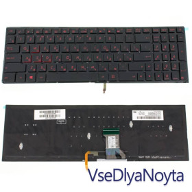 Клавіатури Клавиатуры ^/--/^ Клавиатура для ноутбука ASUS (G /--/ 501, N /--/ 501) rus, black, без фрейма, подсветка клавиш ^_^^^ Клавіатура для ноутбука ASUS (G /--/ 501, N /--/ 501) rus, black, без фрейму, підсвічування клавіш - фото фото фото
