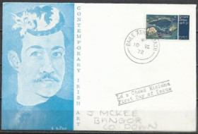 Ірландія Ирландия ^/--/^ Ирландия 1972 живопись 1 /--/ м.КПД ^_^^^ Ірландія 1972 живопис 1 /--/ м. ККД - фото фото фото