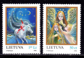 Балтійські країни Балтийские страны ^/--/^ Литва 1996 г  MNH  - Родлество ^_^^^ Литва 1996 MNH - Родлество - фото фото фото