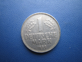 НДР, ФРН ГДР, ФРГ ^/--/^ Монета 1 марка Німеччина ФРН 1959 G ^_^^^ Монета 1 марка Германия ФРГ 1959 G - фото фото фото