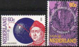 Бенілюкс Бенилюкс ^/--/^ Нидерланды 1992 Европа CEPT флот корабль Колумб карта Mi 1441-1442 MNH ^_^^^ Нідерланди 1992 Європа CEPT флот корабель Колумб карта Mi 1441-1442 MNH - фото фото фото