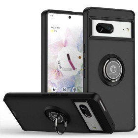 Чохли, бампера Чехлы, бампера ^/--/^ Чохол Fiji Colorframe для Google Pixel 7 матовий бампер з кільцем підставкою Black ^_^^^ Чехол Fiji Colorframe для Google Pixel 7 матовый бампер с кольцом подставкой Black - фото фото фото