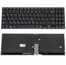 Клавіатури Клавиатуры ^/--/^ Клавиатура для ноутбука ASUS (X /--/ 530 series) rus, black, без фрейма, подсветка клавиш ^_^^^ Клавіатура для ноутбука ASUS (X /--/ 530 series) rus, black, без фрейму, підсвічування клавіш - фото фото фото