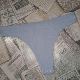 Труси Трусы ^/--/^ Трусики стринги в рубчик 52-54 XL р H&amp;amp;M - фото фото фото
