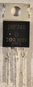 Транзистори Транзисторы ^/--/^ IRF /--/ 740 Транзистор полевой MOSFET ^_^^^ FHP /--/ 740 Транзистор польовий MOSFET - фото фото фото