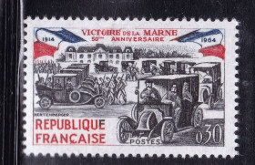 Транспорт Транспорт ^/--/^ Транспорт  .  Францияя 1964 г MNH автомобиль ^_^^^ Транспорт . Франція 1964 MNH автомобіль - фото фото фото