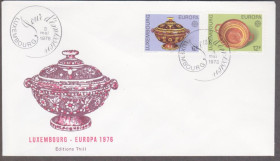 Європа Европа ^/--/^ Люксембург 1976 ЕВРОПА ФАРФОР ФАЯНС ПОСУДА ИСКУССТВО МУЗЕЙ ЭКСПОНАТЫ АРТЕФАКТЫ КПД Mi.928-929 ^_^^^ Люксембург 1976 ЄВРОПА ФАРФОР ФАЯНС ПОСУДУ МИСТЕЦТВА МУЗЕЙ ЕКСПОНАТЫ АРТЕФАКТИ КПД Mi.928-929 - фото фото фото