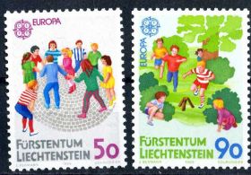 Бенілюкс Бенилюкс ^/--/^ Лихтенштейн. Дети (серия)** 1989 г. ^_^^^ Ліхтенштейн. Діти (серія)** 1989 - фото фото фото