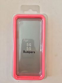Чохли, бампера Чехлы, бампера ^/--/^ Чехол Бампер Plastic iPhone 5/5 /--/ S Розовый ^_^^^ Чехол Бампер Plastic iPhone 5/5 /--/ S Рожевий - фото фото фото